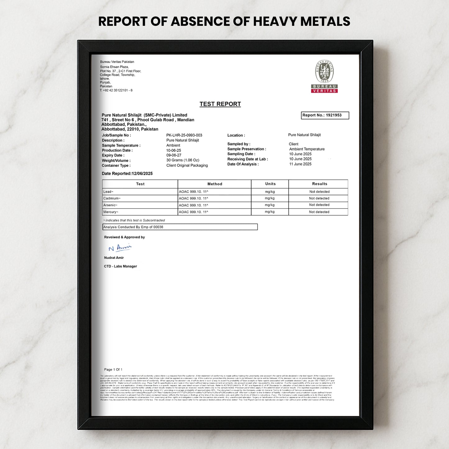 Gold Grade Sun Dried Himalayan Shilajit Drops