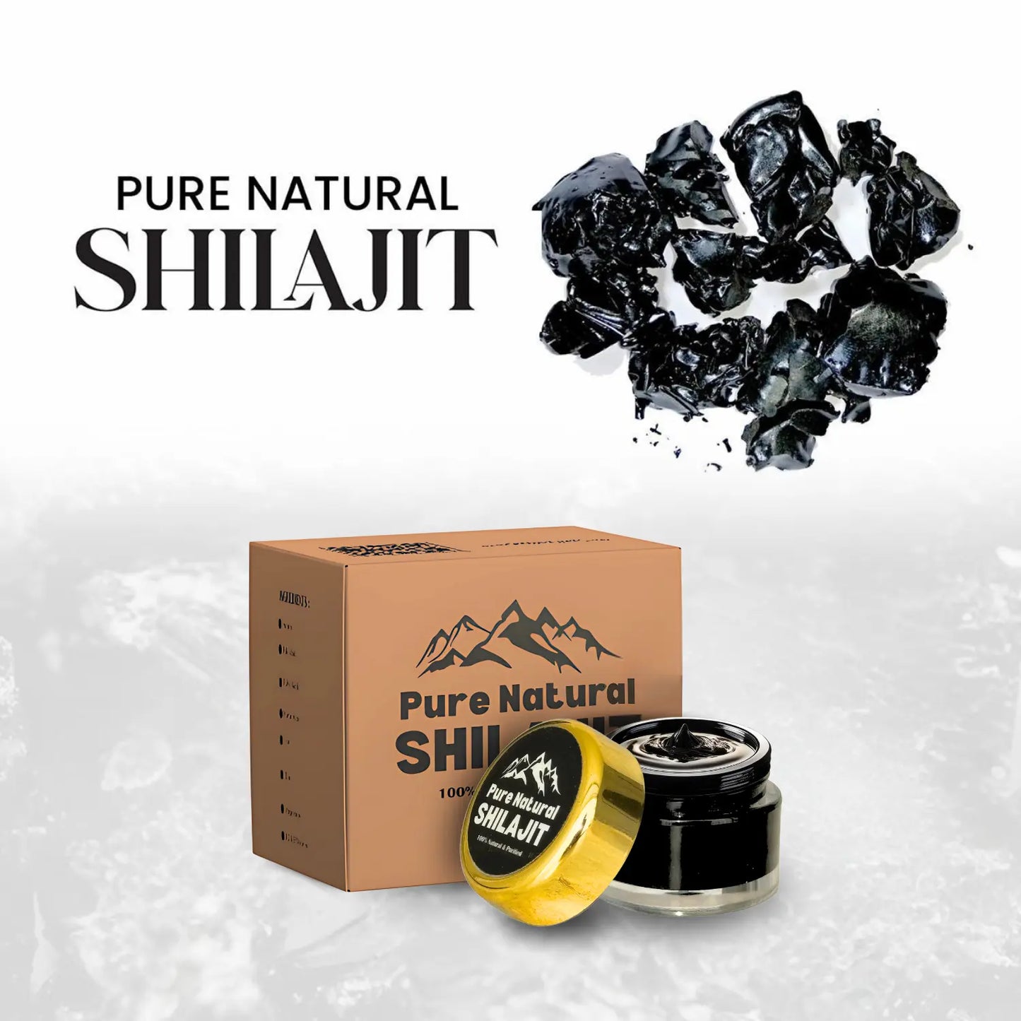 Pure Natural Shilajit™🌿 - 100% Authentic Himalayan Shilajit 20 Grams Pure Natural Shilajit