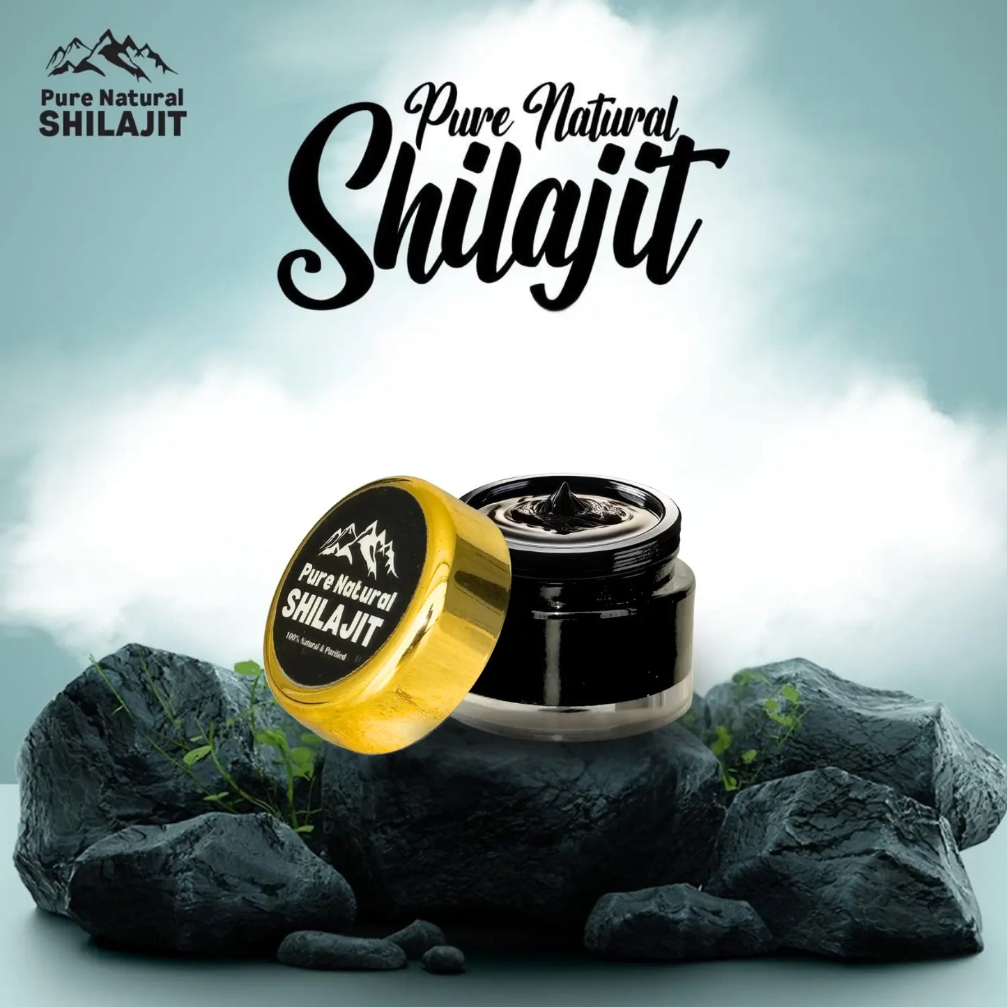 Pure Natural Shilajit™🌿 - 100% Authentic Himalayan Shilajit 20 Grams Pure Natural Shilajit