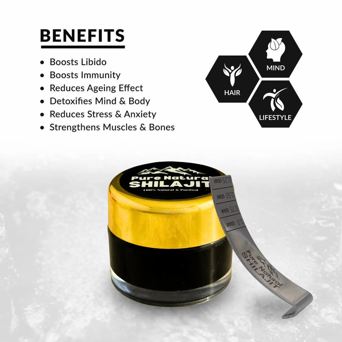 Pure Natural Shilajit™🌿 - 100% Authentic Himalayan Shilajit 20 Grams Pure Natural Shilajit