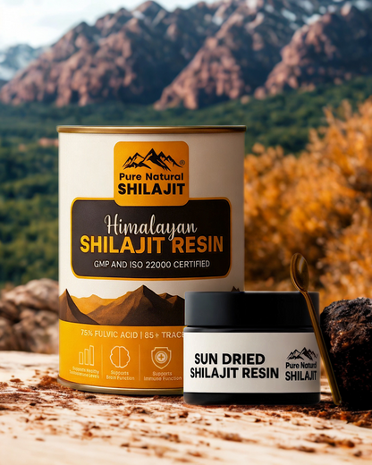 Pure Himalayan Shilajit , Gold Grade Sun Dried Shilajit Resin