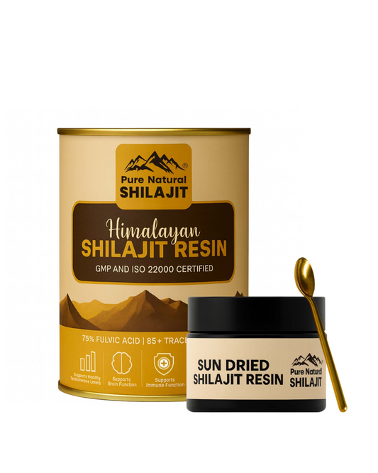 Pure Himalayan Shilajit , Gold Grade Sun Dried Shilajit Resin