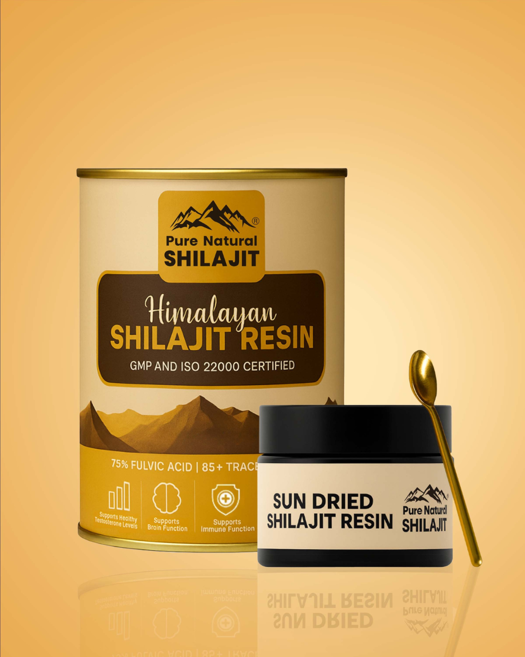 Pure Himalayan Shilajit , Gold Grade Sun Dried Shilajit Resin