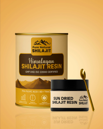 Pure Himalayan Shilajit , Gold Grade Sun Dried Shilajit Resin