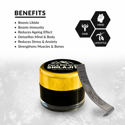 Pure Natural Shilajit™🌿 - 100% Authentic Himalayan Shilajit 20 Grams Pure Natural Shilajit