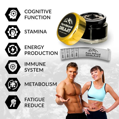 Pure Natural Shilajit™🌿 - 100% Authentic Himalayan Shilajit 20 Grams Pure Natural Shilajit