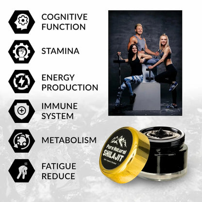 Pure Natural Shilajit™🌿 - 100% Authentic Himalayan Shilajit 20 Grams Pure Natural Shilajit