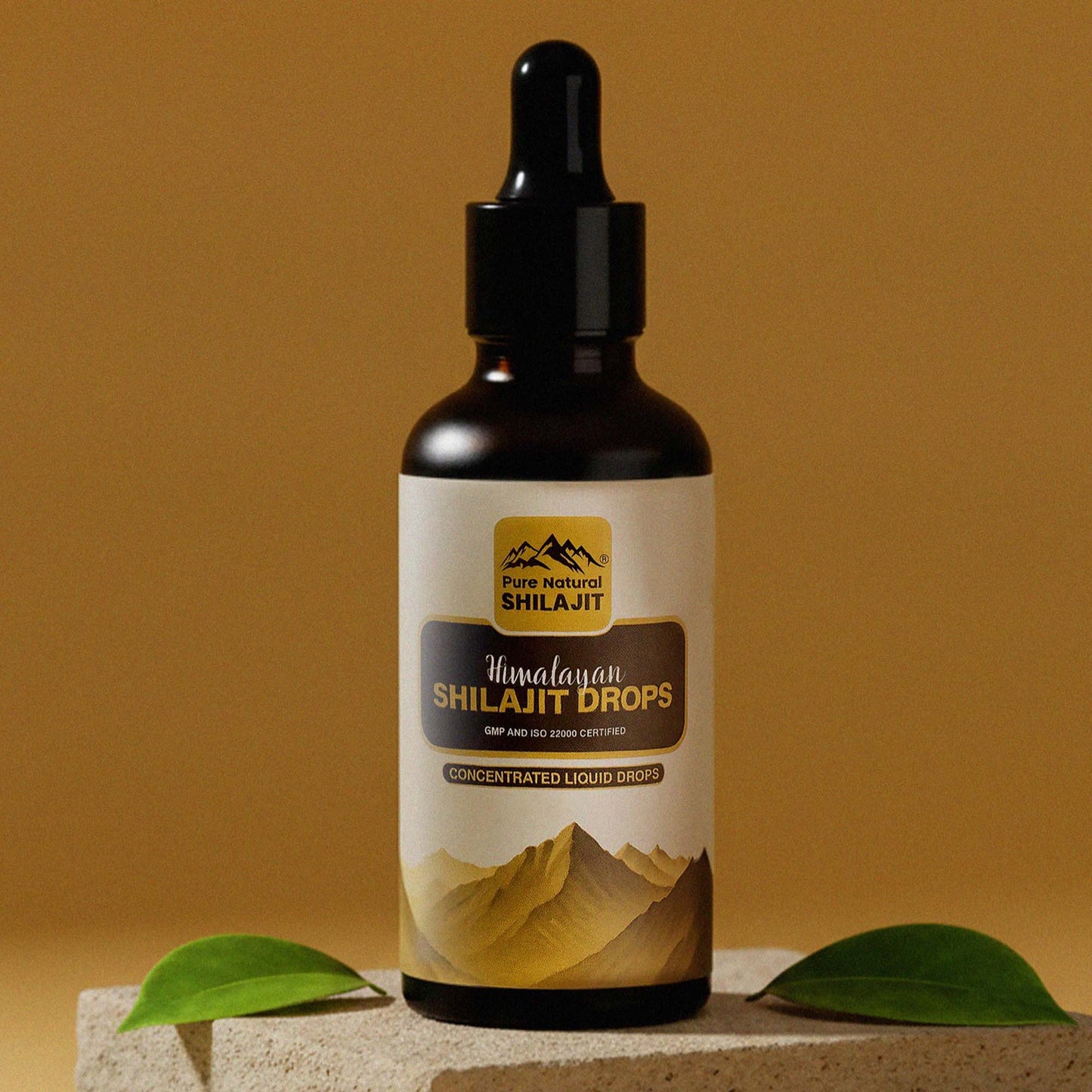 Gold Grade Sun Dried Himalayan Shilajit Drops